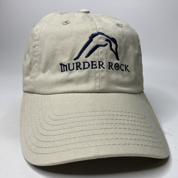 Murder Rock Golf Hat Cap Strapback Embroidered American Needle w/sticker - Picture 1 of 8